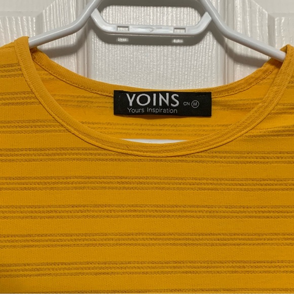 ✨3/$25 Yellow long sleeve bodysuit✨ - Picture 2 of 5